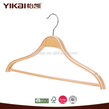 Hotel Clohtes hanger Laminated wooden shirt hanger